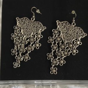 New Boho silver earings